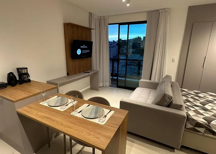 Studio Com Ar E Varanda Bairro Sao Mateus